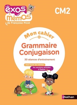 Image de Exos et Mémos -  CM2 - Mon cahier de Grammaire-Conjugaison